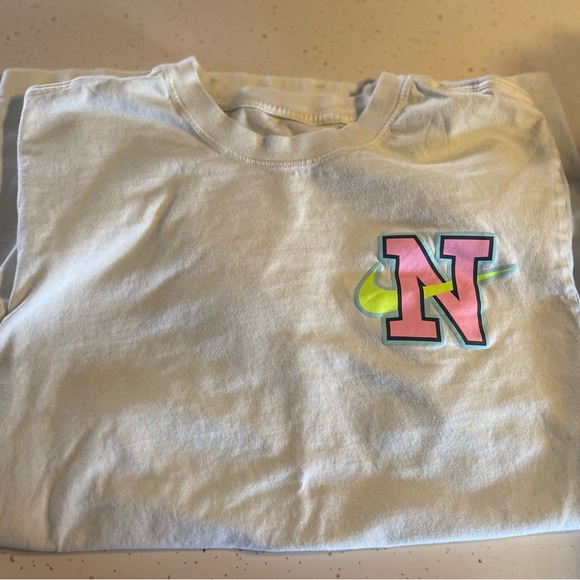Nike Other - Nike White and Pink Short Sleeve Tee